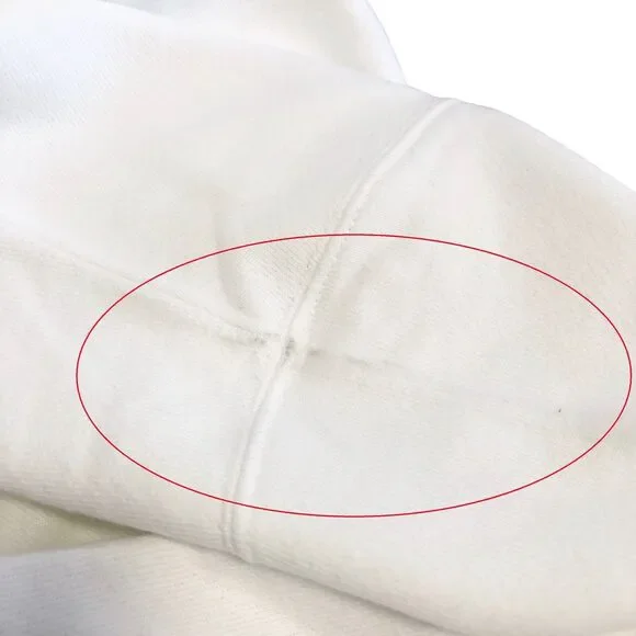 Champion Reverse Weave White Crewneck Sweatshirt Mens Medium Never Been Worn - Picture 7 of 11